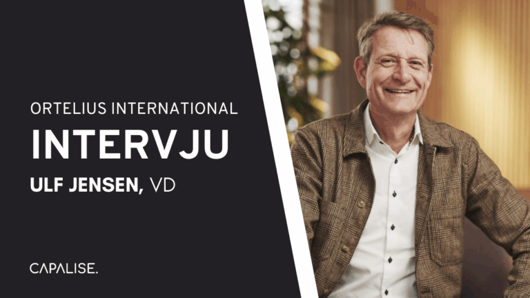 ORTELIUS International: Ulf Jensen om vd-skiftet och nästa steg för bolaget