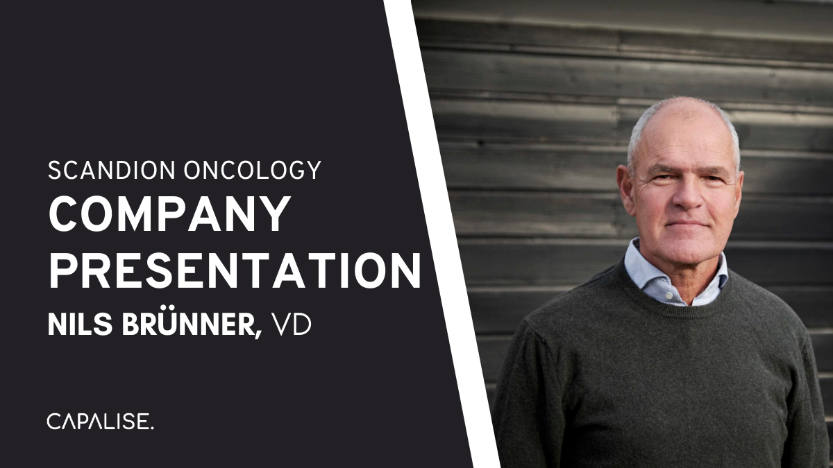 Company presentation – Scandion Oncology